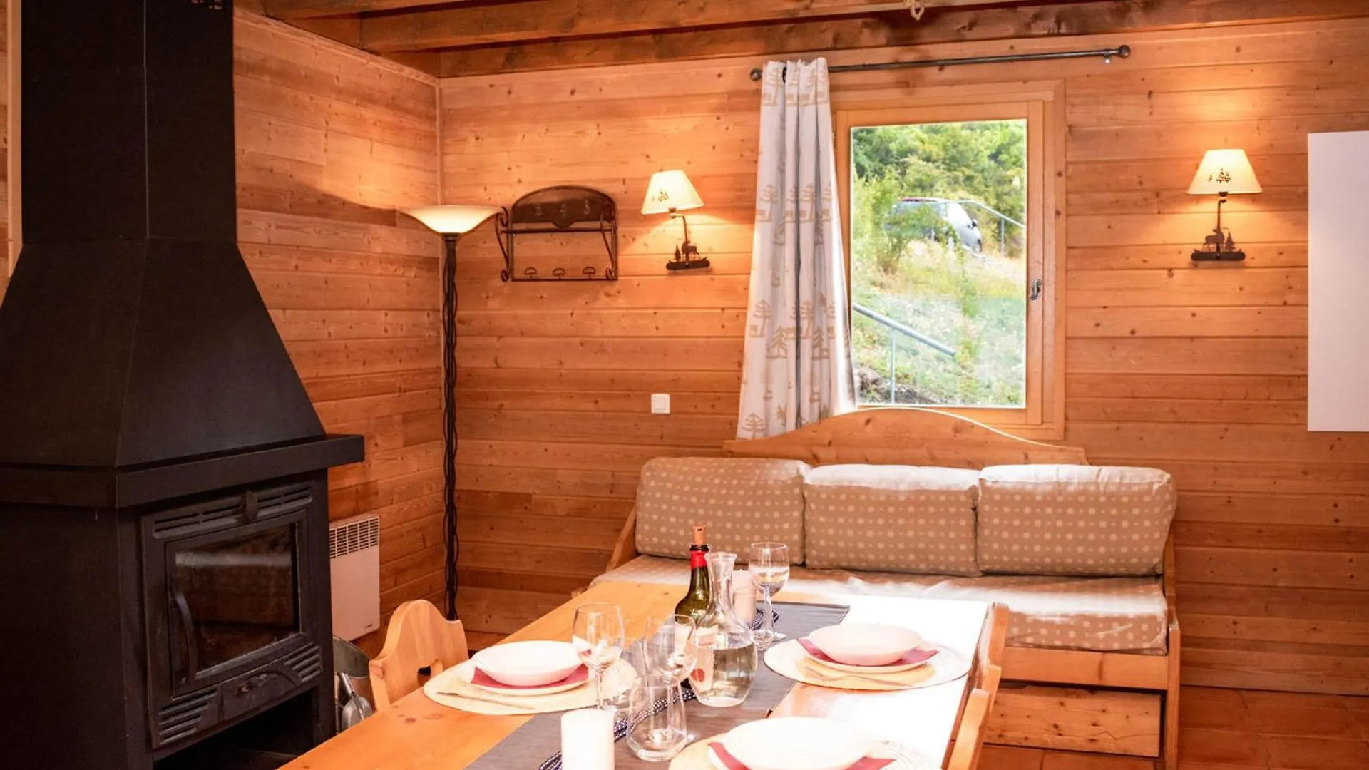 Charmant Chalet 6 Pers. Avec Terrasse Et Parking - Residence Les Chalets De Praroustan, Pra Loup 1500 - Fr-1-504-364 Uvernet-Fours